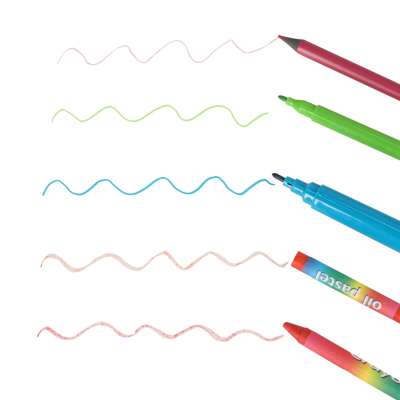 Paint art set in a suitcase 208 items crayons pastels markers markers pens paints ruler blue
