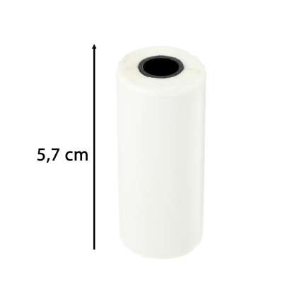 Self-adhesive paper rolls for mini thermal printer 5.7cmx4.5m 5pcs