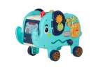 Słonik tablica manipulacyjna montessori wbijak sorter klocki młotek 26cm 2