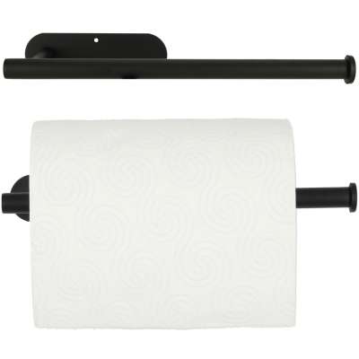 Toilet paper holder black