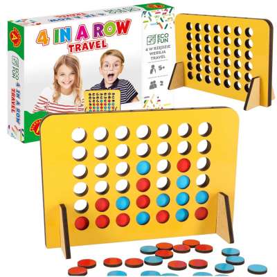 ALEXANDER 4 w rzędzie gra towarzyska wersja travel