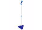 Electric rock guitar with microphone speaker for children blue 6