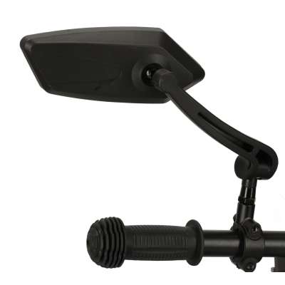 Handlebar adjustable 360 longitudinal bicycle rear view mirror