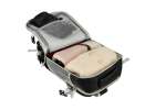 Airplane travel backpack waterproof USB cable 45x16x28cm black 6