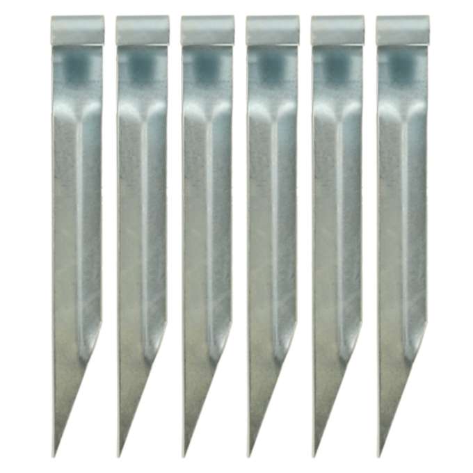 Anchor hooks for securing trampolines, swings, goals, 6 pcs., 35 x 4 cm
