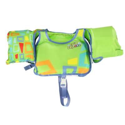 BESTWAY 32174 Inflatable swimming vest kapok with sleeves green 3-6 years old 13-30kg