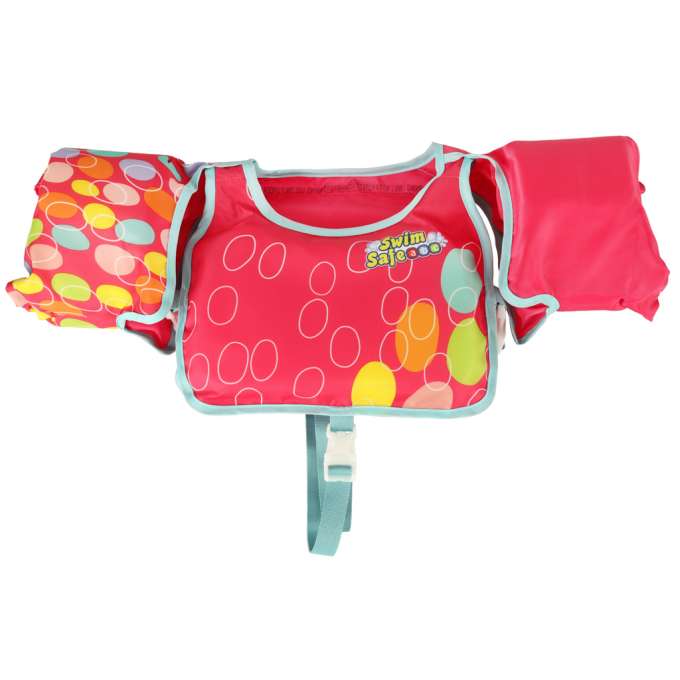 BESTWAY 32174 Inflatable swimming vest kapok with sleeves pink 3-6 years old 19-30kg