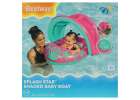 BESTWAY 34091 Inflatable pontoon mattress with canopy pink 1-2 years old 18kg 12