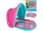 BESTWAY 34091 Materac dmuchany pontonik z daszkiem różowy 1-2lata 18kg 1