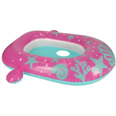 BESTWAY 34091 Materac dmuchany pontonik z daszkiem różowy 1-2lata 18kg