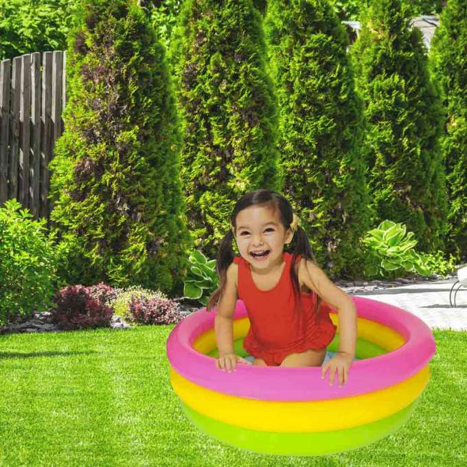 BESTWAY 57107 Children's rainbow garden inflatable pool