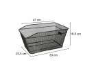 Bike basket RALLEX for rack, rear metal basket 7