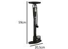 Bike floor pump stationary 11 bar 6