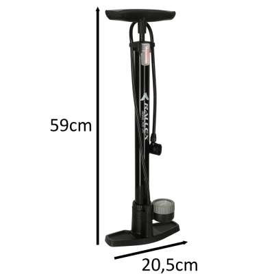 Bike floor pump stationary 11 bar