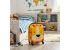 Children's travel suitcase on wheels hand luggage lion 10