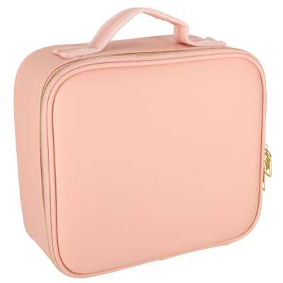 Cosmetics organizer with mirrors pink