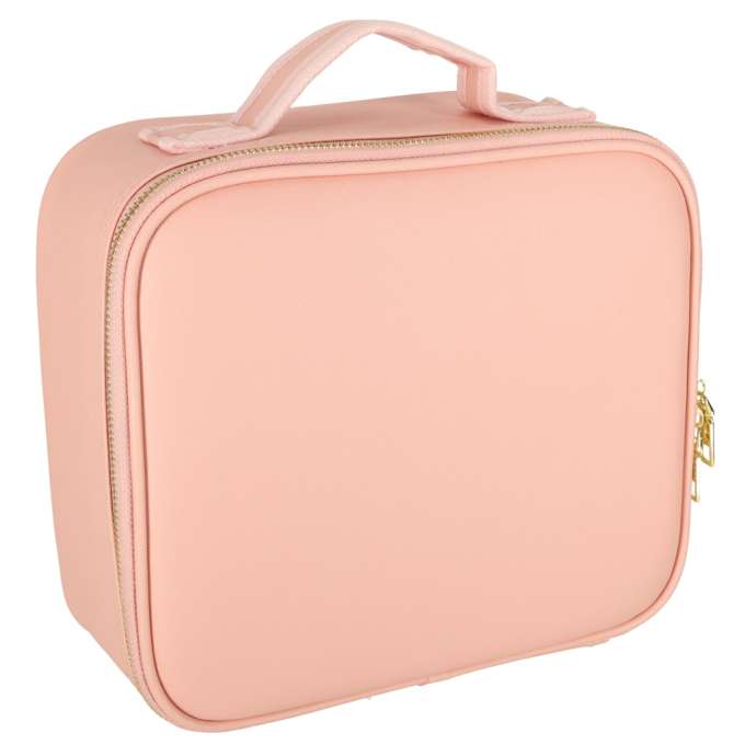 Cosmetics organizer with mirrors pink