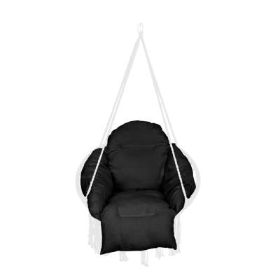 Cushion for swing chair XXL black