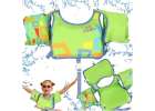 Foam waistcoat with swimming sleeves kapok for children 3-6 years 19-30 kg BESTWAY 32174 green 1