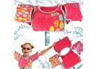 Foam waistcoat with swimming sleeves kapok for children 3-6 years 19-30 kg BESTWAY 32174 pink 1