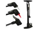 Foot-operated bicycle pump RALLEX with 11 bar pressure gauge 1