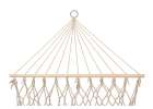 Garden hammock boho tassels 200cm ecru 250kg 3