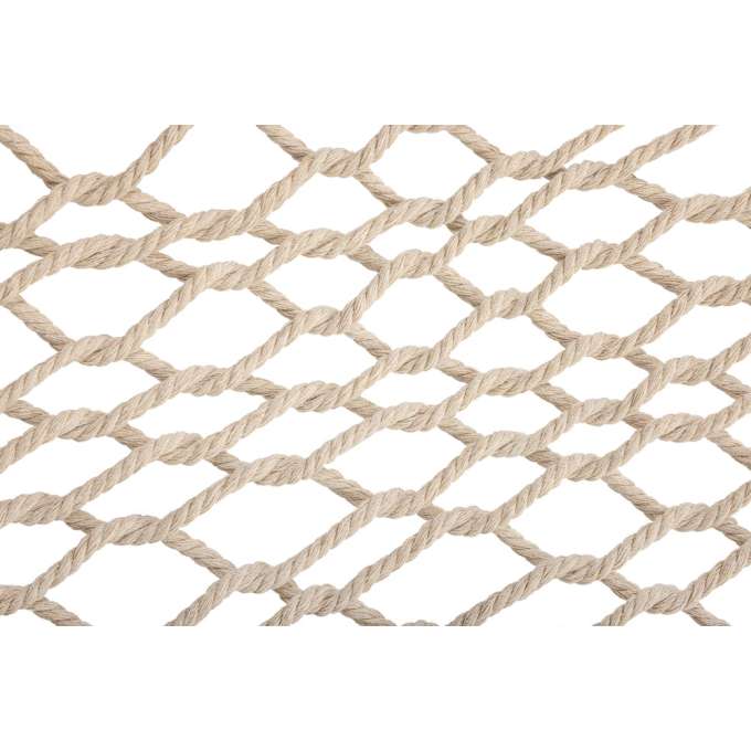 Garden hammock boho tassels 200cm ecru 250kg