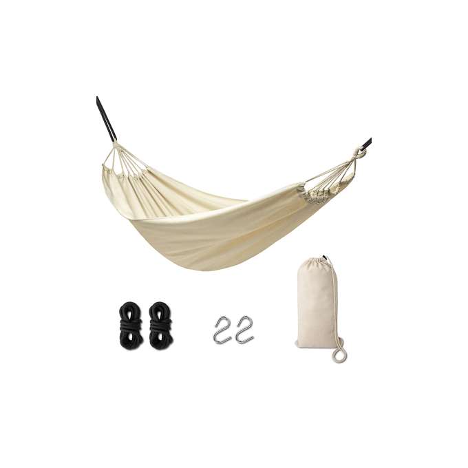 Hamak ogrodowy brazylijski boho 200cm ecru 120kg