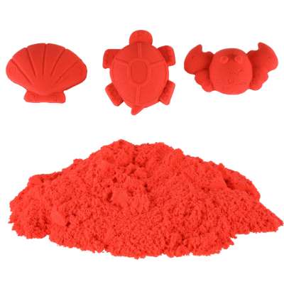 Kinetic sand 1kg in a bag red