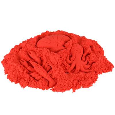 Kinetic sand 1kg in a bag red