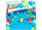 Kinetic sand in a box 2kg molds blue 1