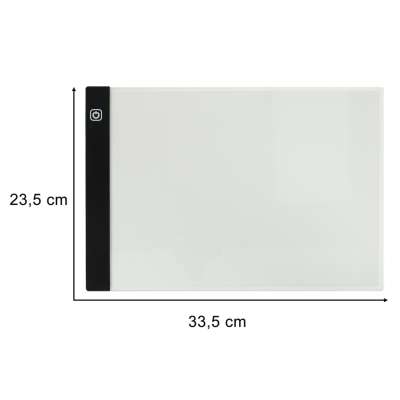 LED light box pad drawing board A4