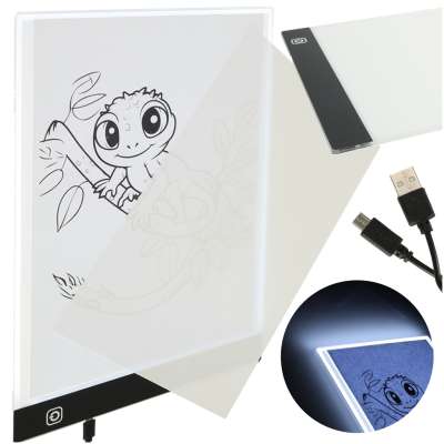 LED light box pad drawing board A4