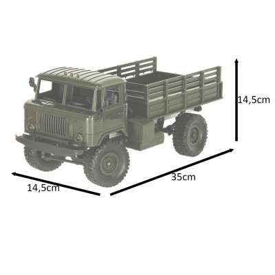 Military car RC Off-Road 4WD 1:16 RTR