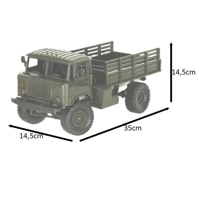 Military car RC Off-Road 4WD 1:16 RTR