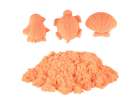 Piasek kinetyczny 1kg w woreczku pomarańczowy 4