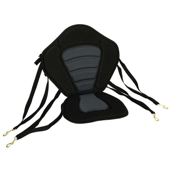 Seat with backrest for SUP board kayak
