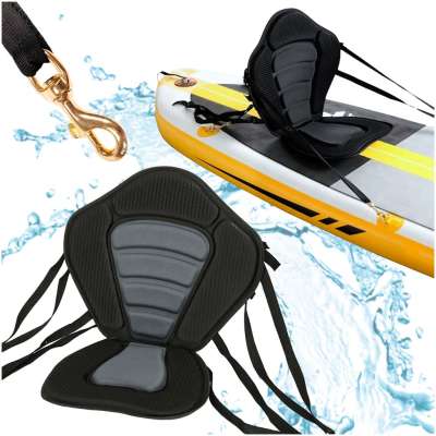 Seat with backrest for SUP board kayak