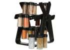 Spice organizer rack rotating containers 6