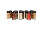 Spice organizer rack rotating containers 7
