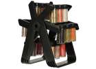 Spice organizer rack rotating containers 11