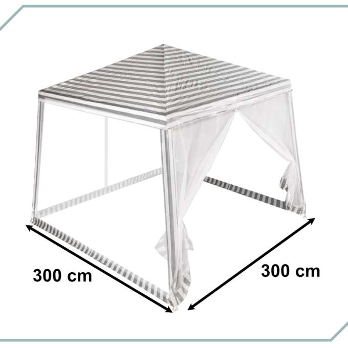 Tent pavilion gazebo garden party commercial White 3X3m