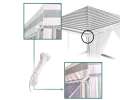 Tent pavilion gazebo garden party commercial White 3X3m 15