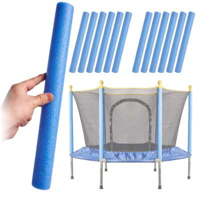 Trampoline foam pole sleeves protectors tubes 12pcs.