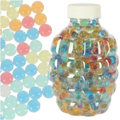 Water gel hydrogel balls for rifle gun multicolour 550pcs. 7-8mm