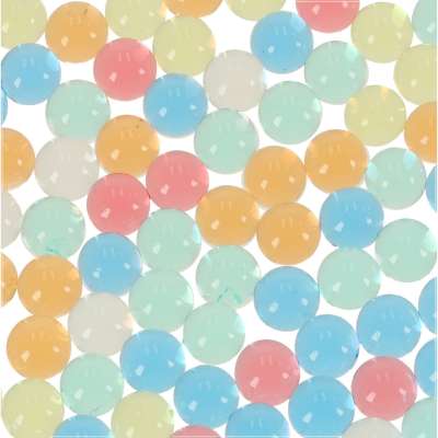 Water gel hydrogel balls for rifle gun multicolour 550pcs. 7-8mm