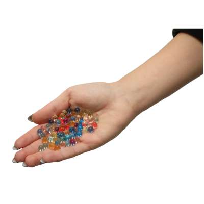 Water gel hydrogel balls for rifle gun multicolour 550pcs. 7-8mm