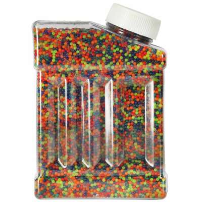 Water hydrogel balls for flower gun multicolour 250g 50,000pcs. 7-8mm