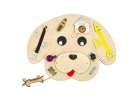 Wooden manipulative board dog 49x37x6.5 1
