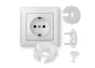 [Zestaw] Protector for grounded electrical outlet 1pc. + Security key for grounded electrical outlet 1pc. 2